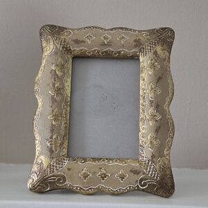 Elegant Gold and Brown Decorative Frame